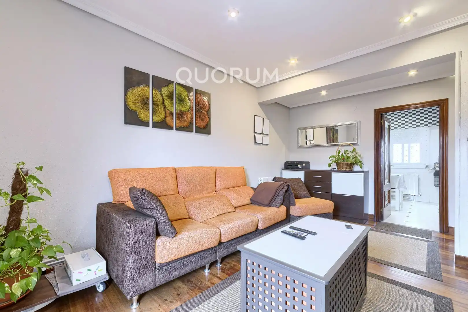 Wohnzimmer von Wohnung zum Verkauf in Basauri  mit Heizung, Terrasse und Balkon