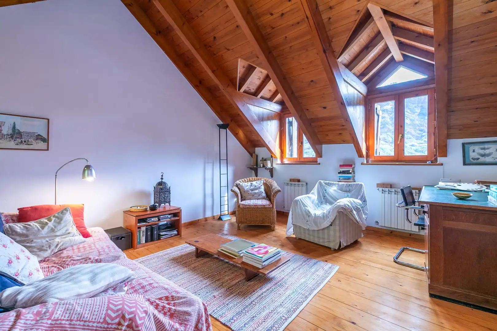 Living room of Houses for sale in Biescas, Huesca