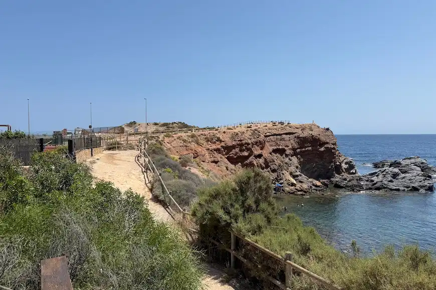 Vista exterior de Casa o chalet en venta en Cartagena con Jardín privado, Parquet y Terraza