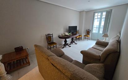 Living room of Flat for sale in Ourense Capital   with Heating, Parquet flooring and Storage room