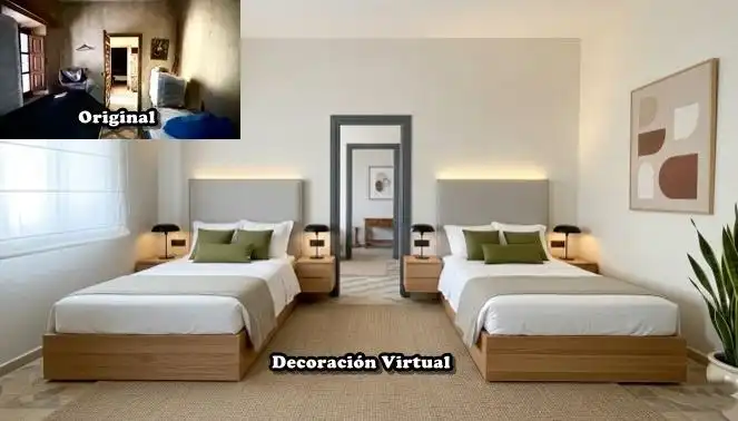 Schlafzimmer von Country house zum Verkauf in Otero