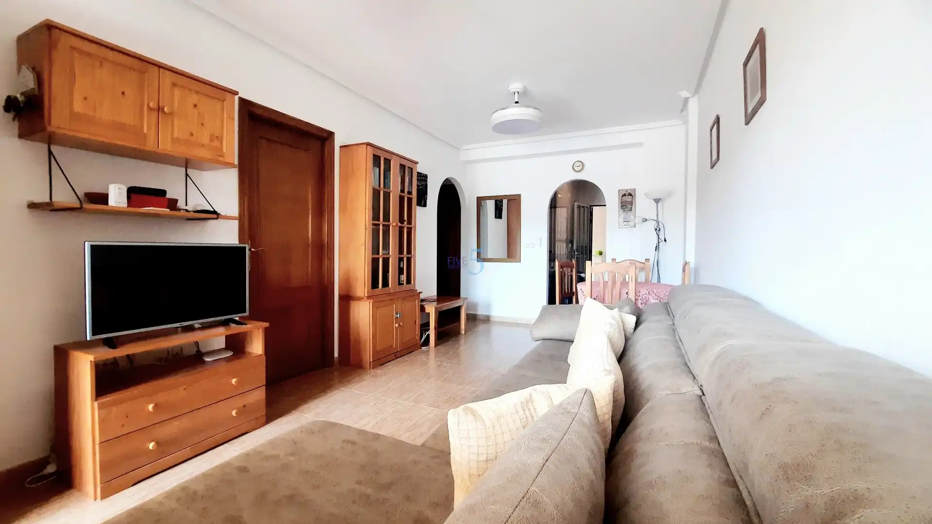 Sala d'estar de Pis en venda en San Pedro del Pinatar amb Aire condicionat, Calefacció i Terrassa