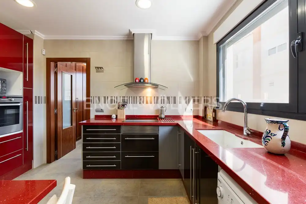 Kitchen of Houses for sale in Cullera  with Air Conditioner, Heating and Terrace