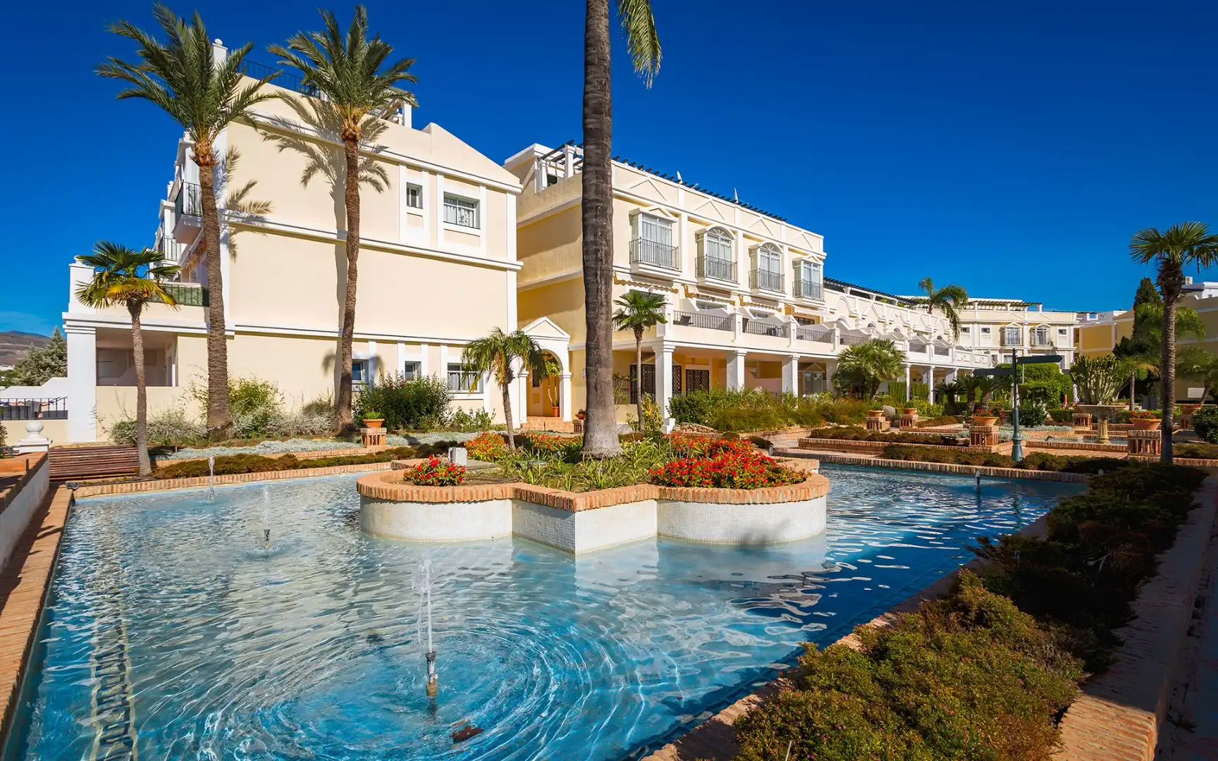 Exterior view of Duplexes for sale in Marbella  with Air Conditioner, Terrace and Swimming Pool