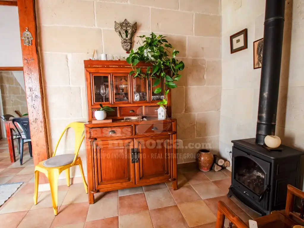 Sala d'estar de Casa o xalet en venda en Maó - Mahón amb Aire condicionat i Terrassa