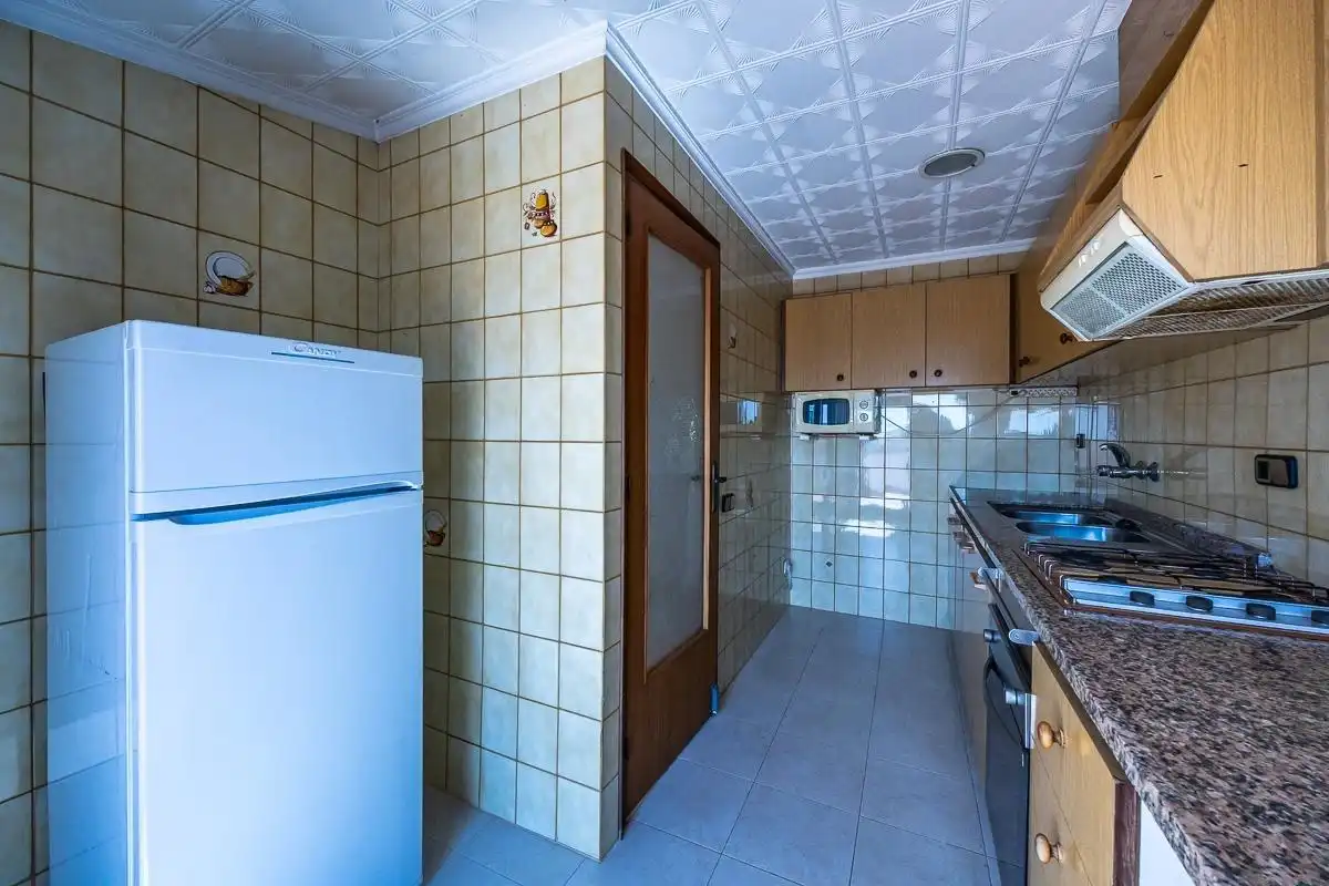 Kitchen of Attic for sale in Sabadell  with Heating and Terrace