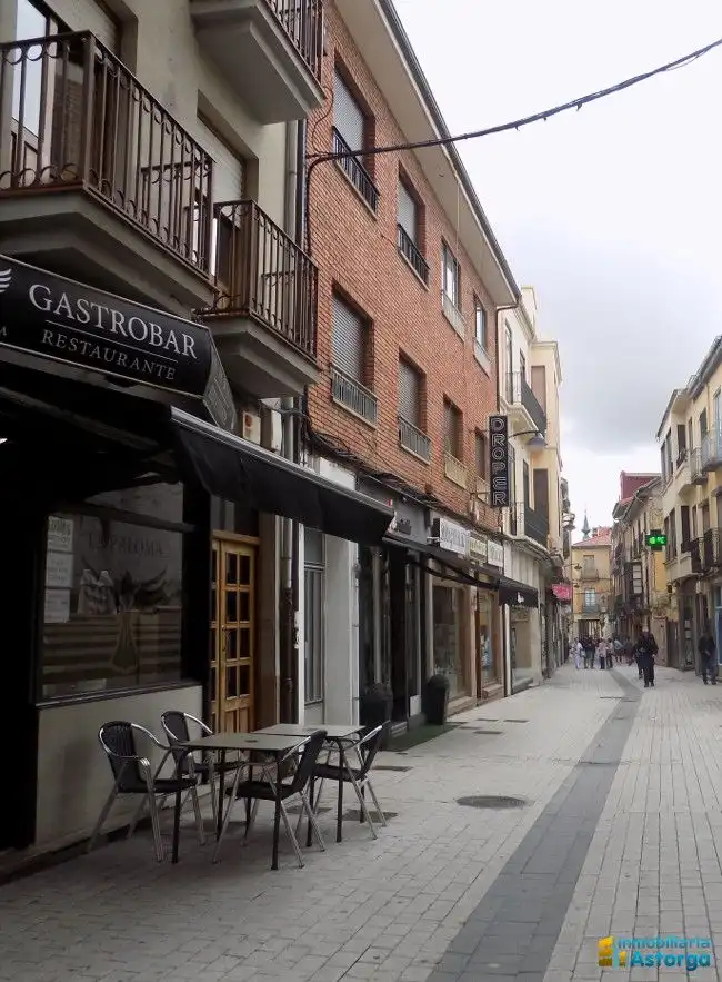 Exterior view of Flat for rent in Astorga  with Heating, Terrace and Storage room