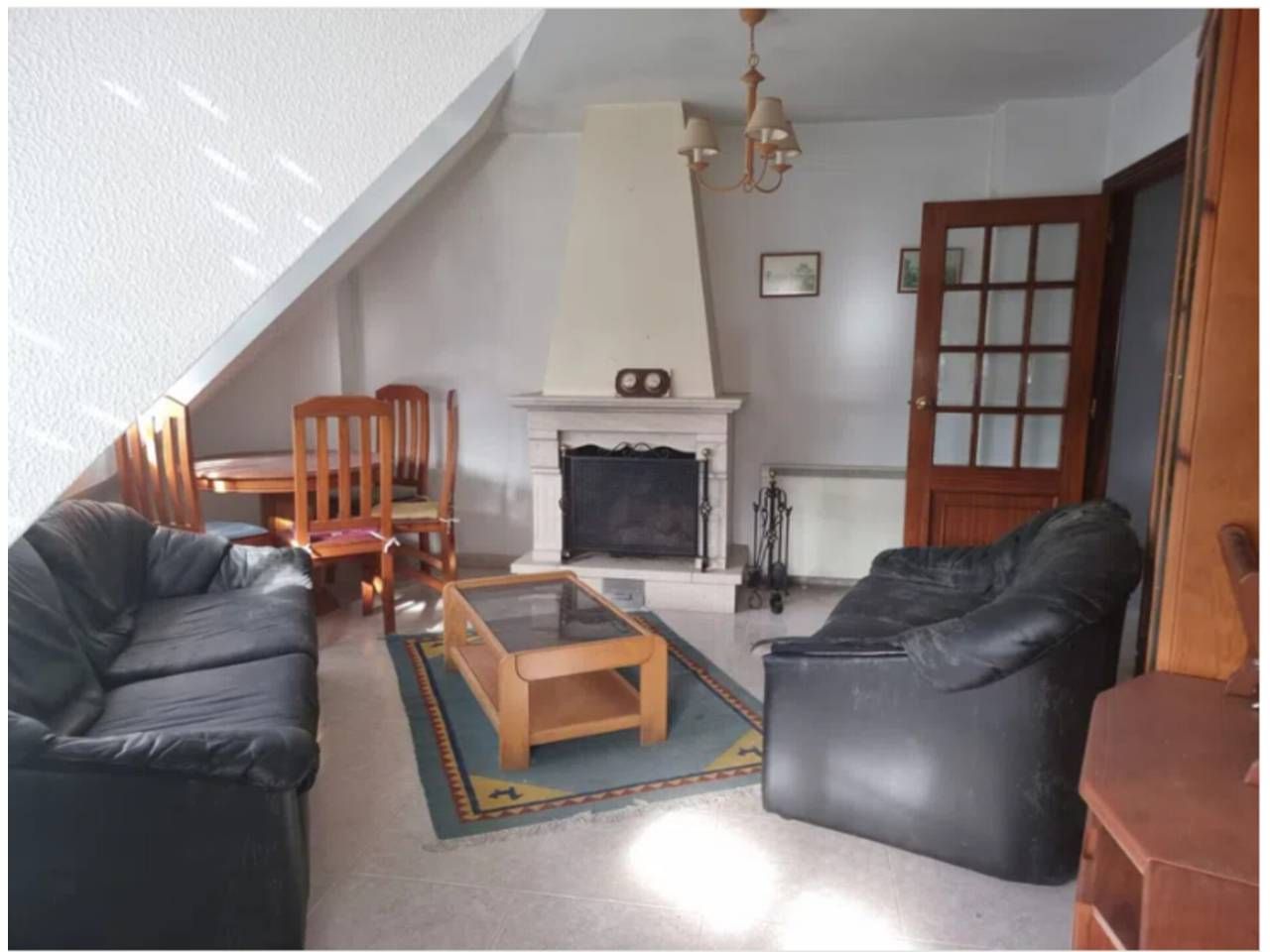 Sala de estar de Ático en venta en Sanxenxo con Calefacción y Trastero