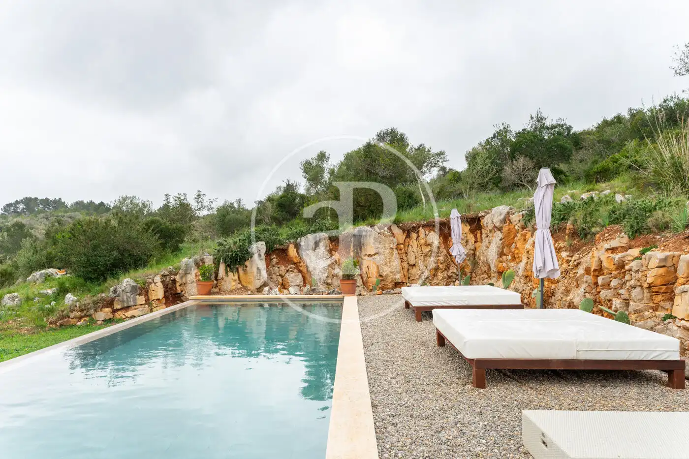 Piscina de Casa o chalet de alquiler en Artà con Aire acondicionado, Calefacción y Jardín privado