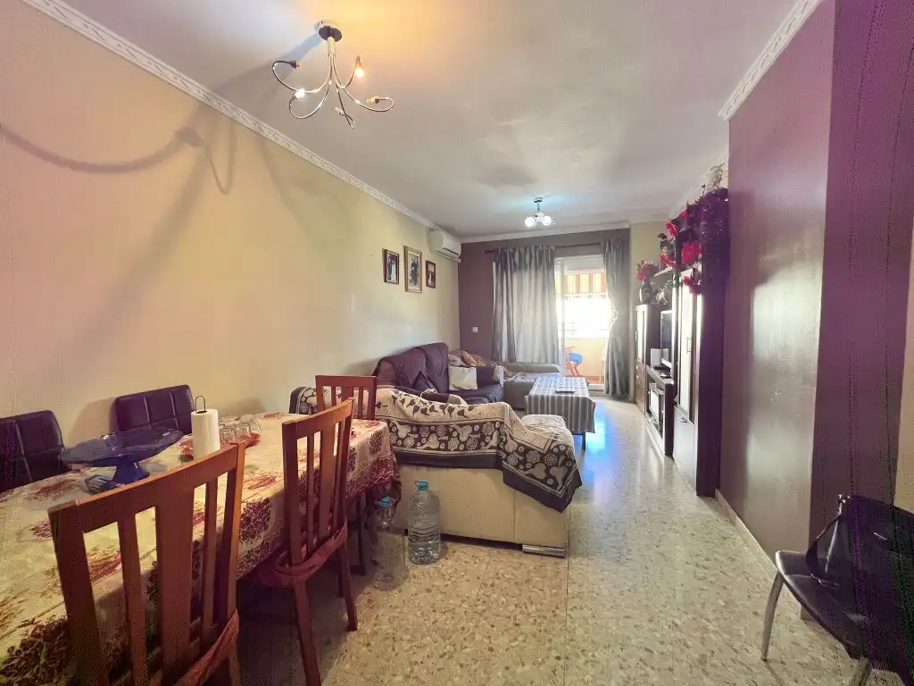 Sala de estar de Piso en venta en Vélez-Málaga con Aire acondicionado y Terraza
