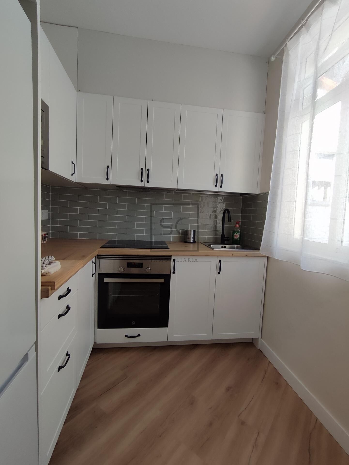 Kitchen of Flat for sale in Ferrol  with Heating, Storage room and Balcony