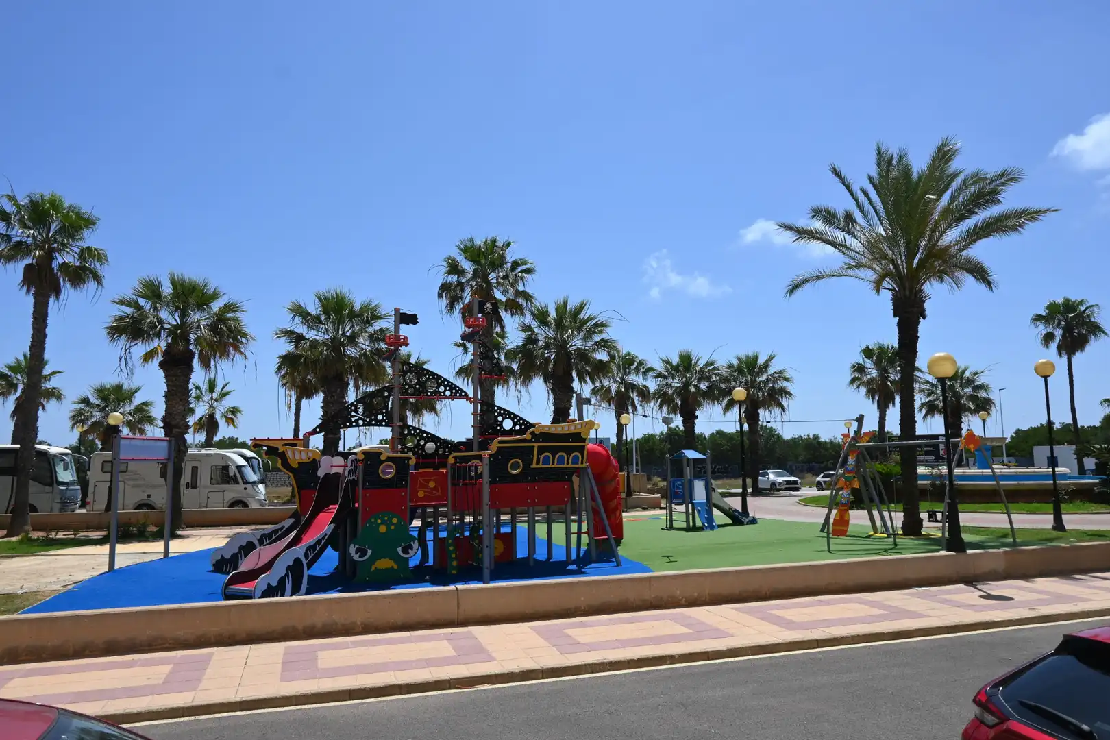 Parking of Duplexes for sale in San Javier  with Air Conditioner, Heating and Terrace