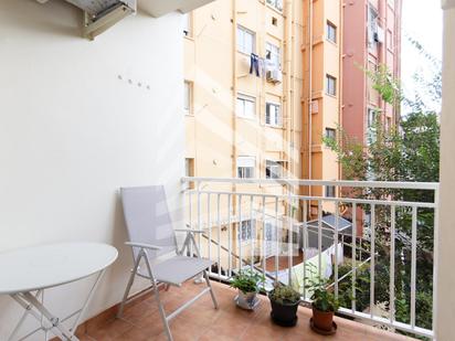 Balcony of Flat for sale in  Barcelona Capital  with Air Conditioner, Heating and Terrace