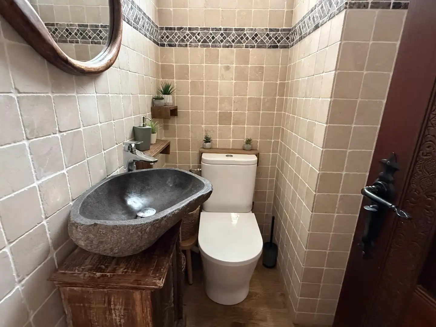 Baño de Casa o chalet en venta en San Vicente del Raspeig / Sant Vicent del Raspeig con Aire acondicionado, Jardín privado y Terraza