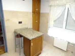 Küche von Wohnung zur Miete in Gijón  mit Heizung, Parkett und Möbliert