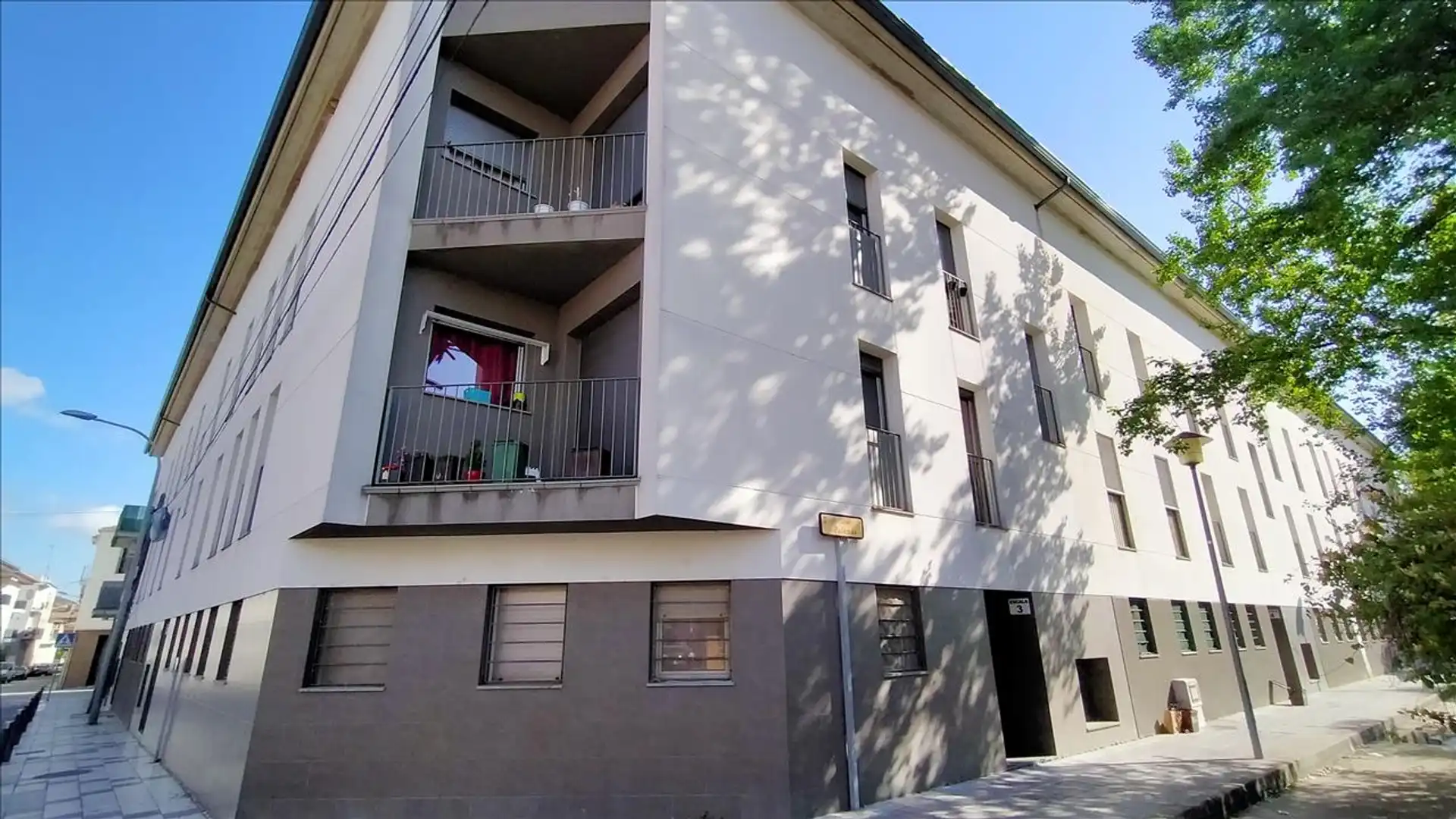 Vista exterior de Piso en venta en Santa Coloma de Farners con Terraza