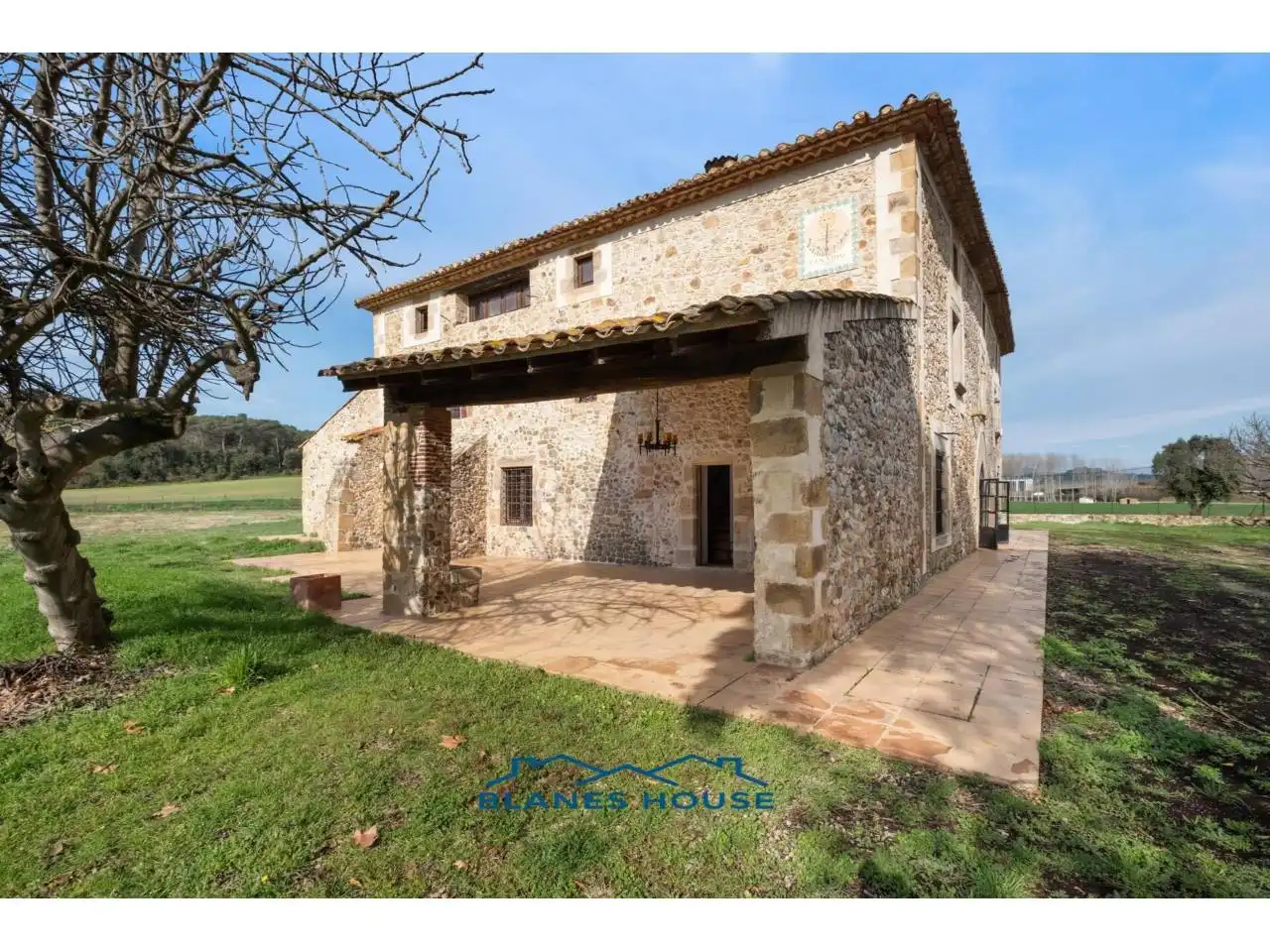 Exterior view of Country homes for sale in Fogars de la Selva  with Heating, Private garden and Terrace