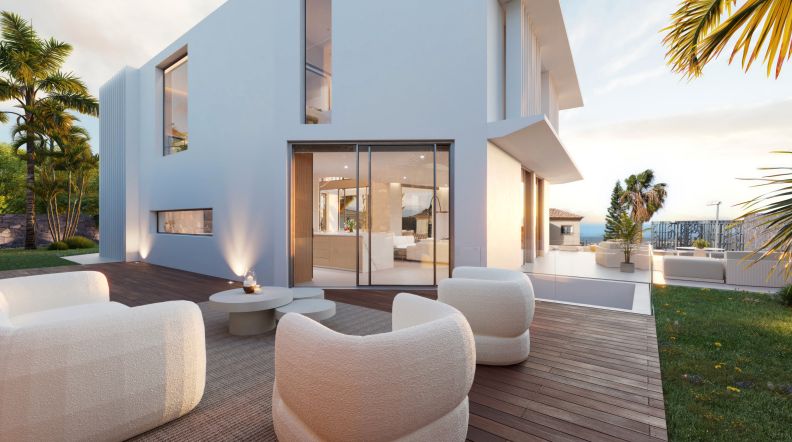 Terrace of House or chalet for sale in Adeje  with Air Conditioner, Private garden and Terrace