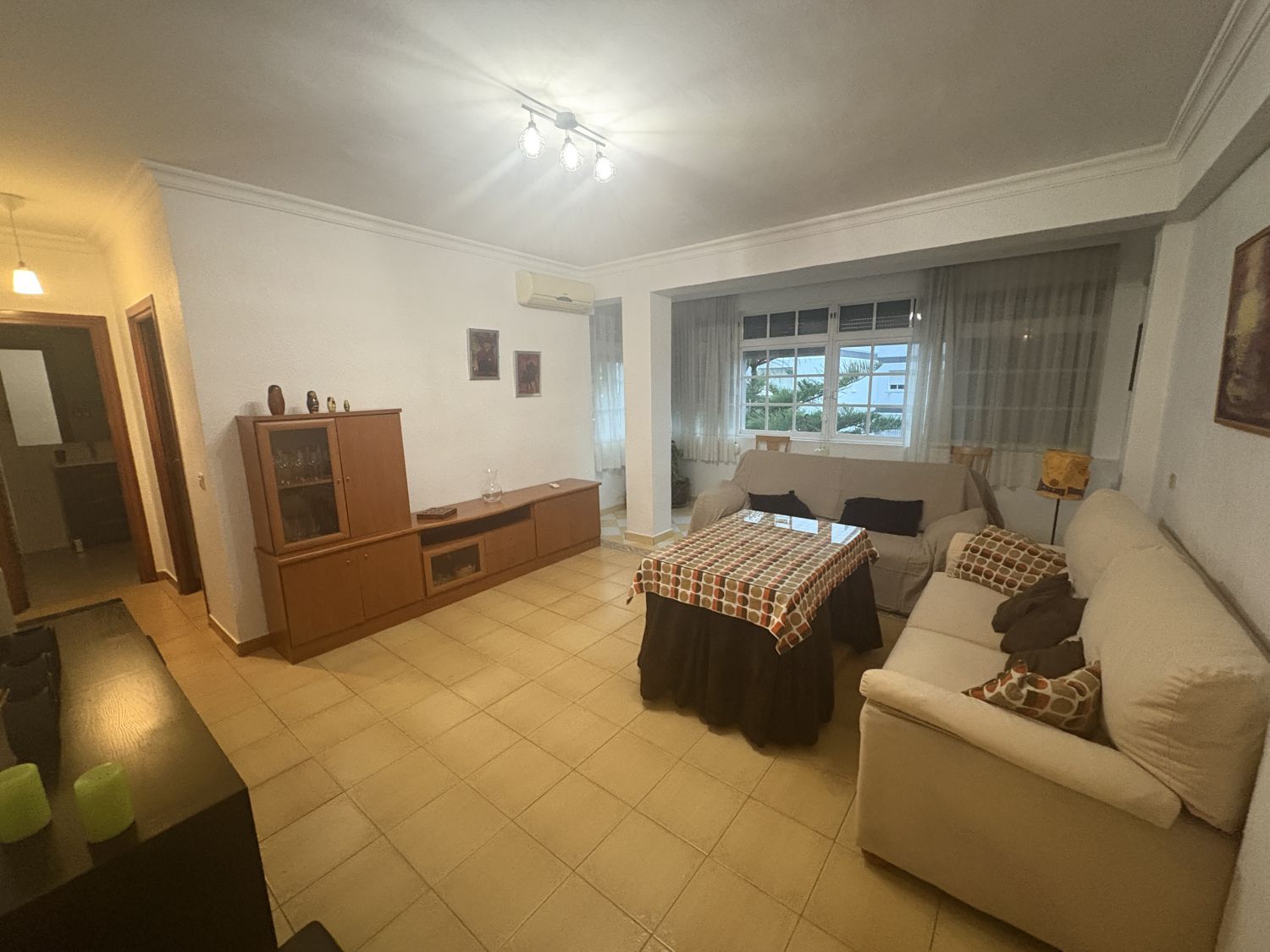 Exterior view of Flat to rent in  Huelva Capital  with Air Conditioner, Terrace and Furnished