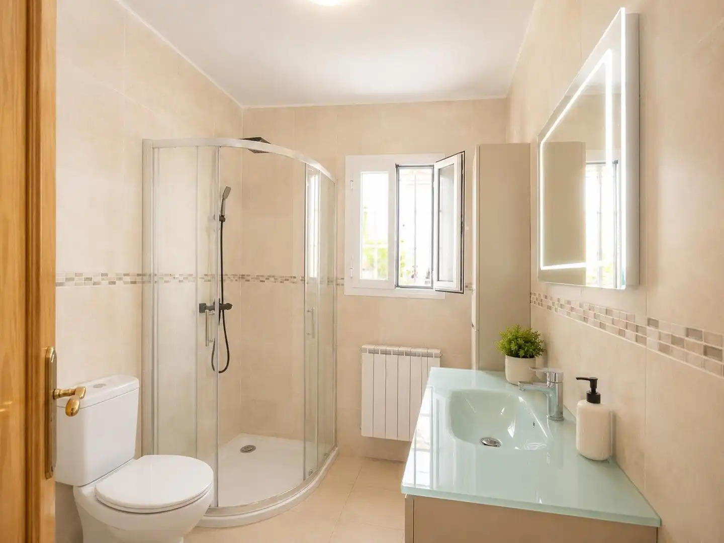 Baño de Casa o chalet en venta en Mojácar con Aire acondicionado, Calefacción y Terraza