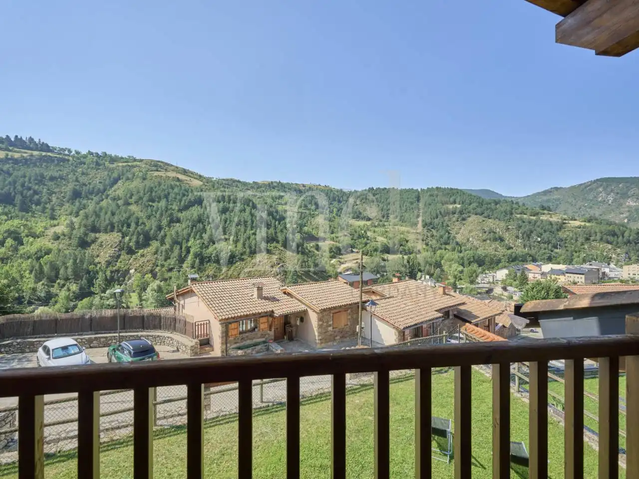 Vista exterior de Casa adosada en venta en Montellà i Martinet con Calefacción, Parquet y Terraza