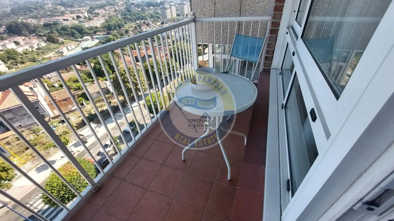Balcony of Flat for sale in Vigo   with Heating, Terrace and Storage room