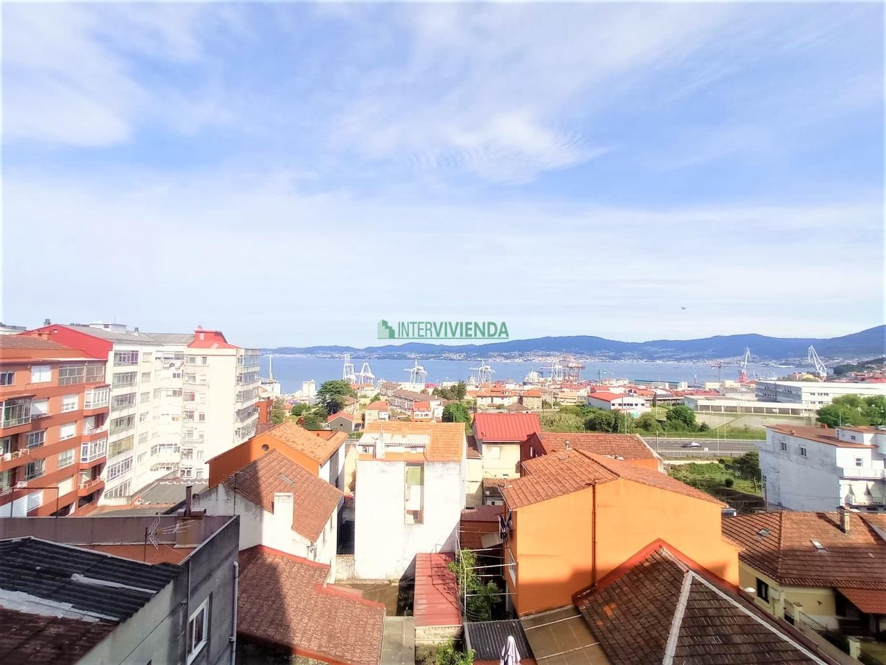 Exterior view of Flat to rent in Vigo   with Heating, Parquet flooring and Terrace