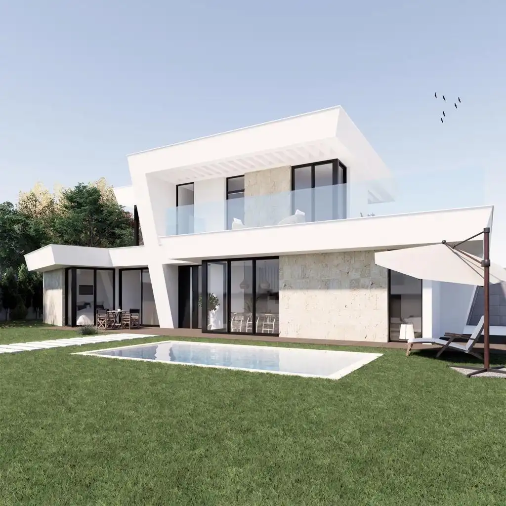 Vista exterior de Casa o xalet en venda en Torre-Pacheco amb Jardí privat, Terrassa i Traster