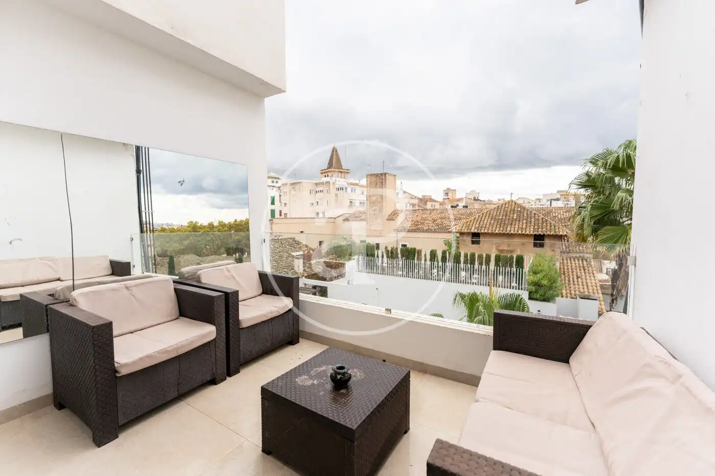 Terraza de Ático de alquiler en  Palma de Mallorca con Aire acondicionado, Calefacción y Terraza