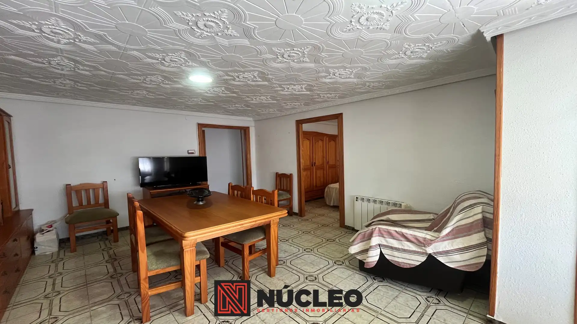 Sala de estar de Piso en venta en Sagunto / Sagunt con Amueblado, Horno y Lavadora
