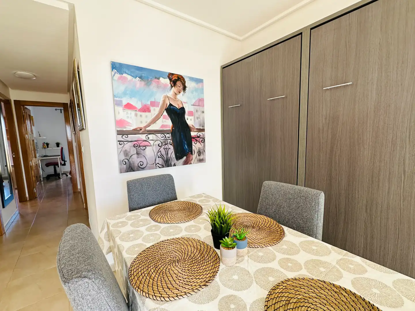 Dining room of Flat for sale in Torre-Pacheco  with Air Conditioner, Storage room and Furnished