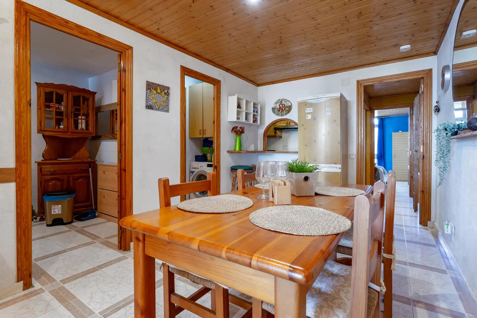 Menjador de Apartament en venda en Salou amb Aire condicionat, Jardí privat i Terrassa