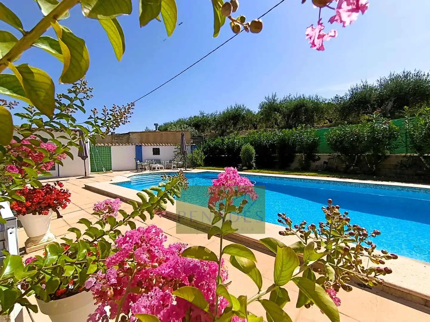 Piscina de Casa o xalet en venda en Ontinyent amb Calefacció, Jardí privat i Terrassa