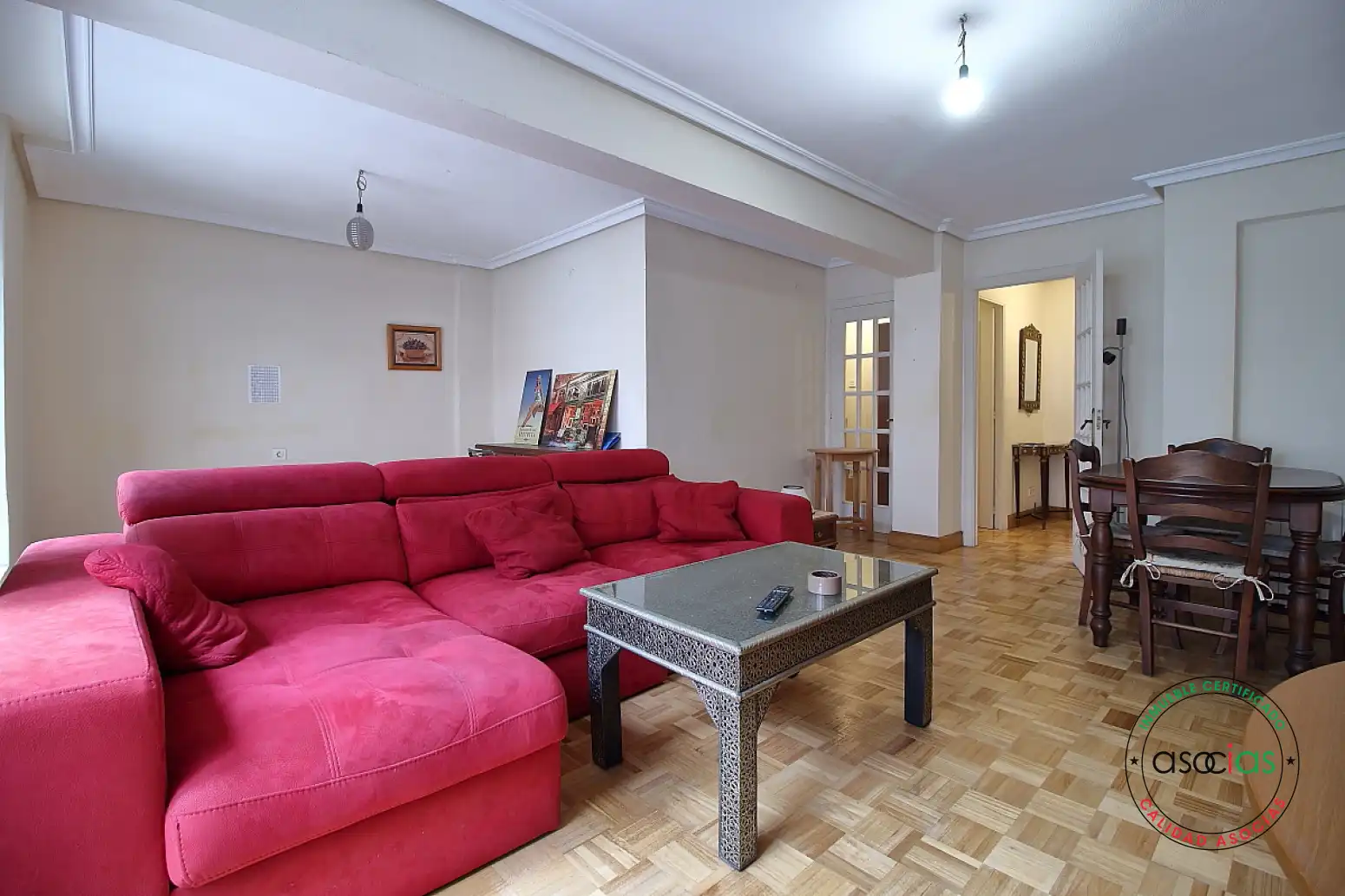 Sala de estar de Piso en venta en Gijón  con Calefacción y Parquet