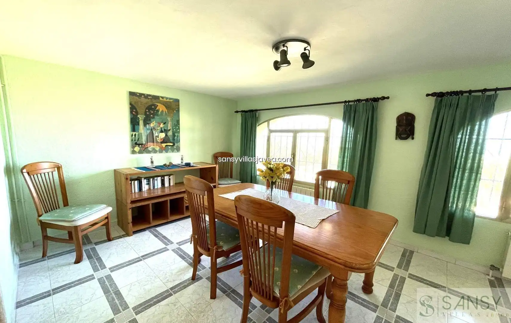Dining room of Houses for sale in Jávea / Xàbia  with Air Conditioner and Storage room