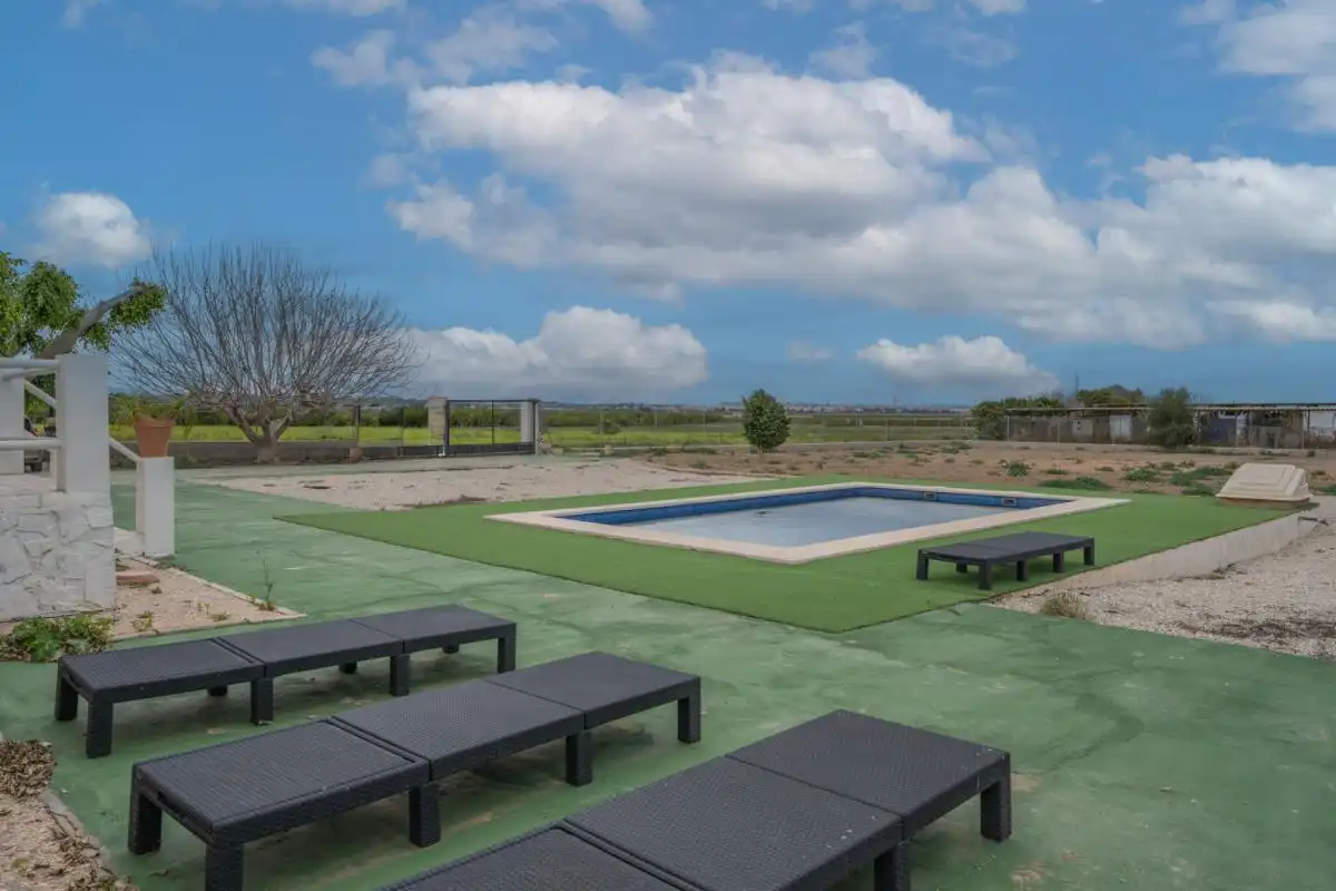 Piscina de Casa o chalet en venta en San Miguel de Salinas con Aire acondicionado, Calefacción y Jardín privado