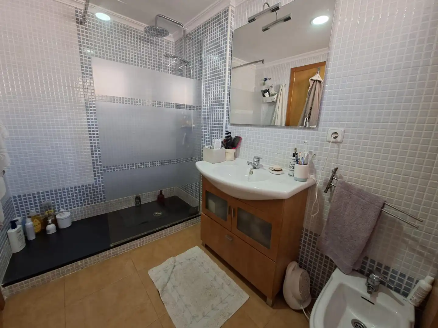 Bany de Casa adosada en venda en San Javier amb Aire condicionat, Jardí privat i Terrassa