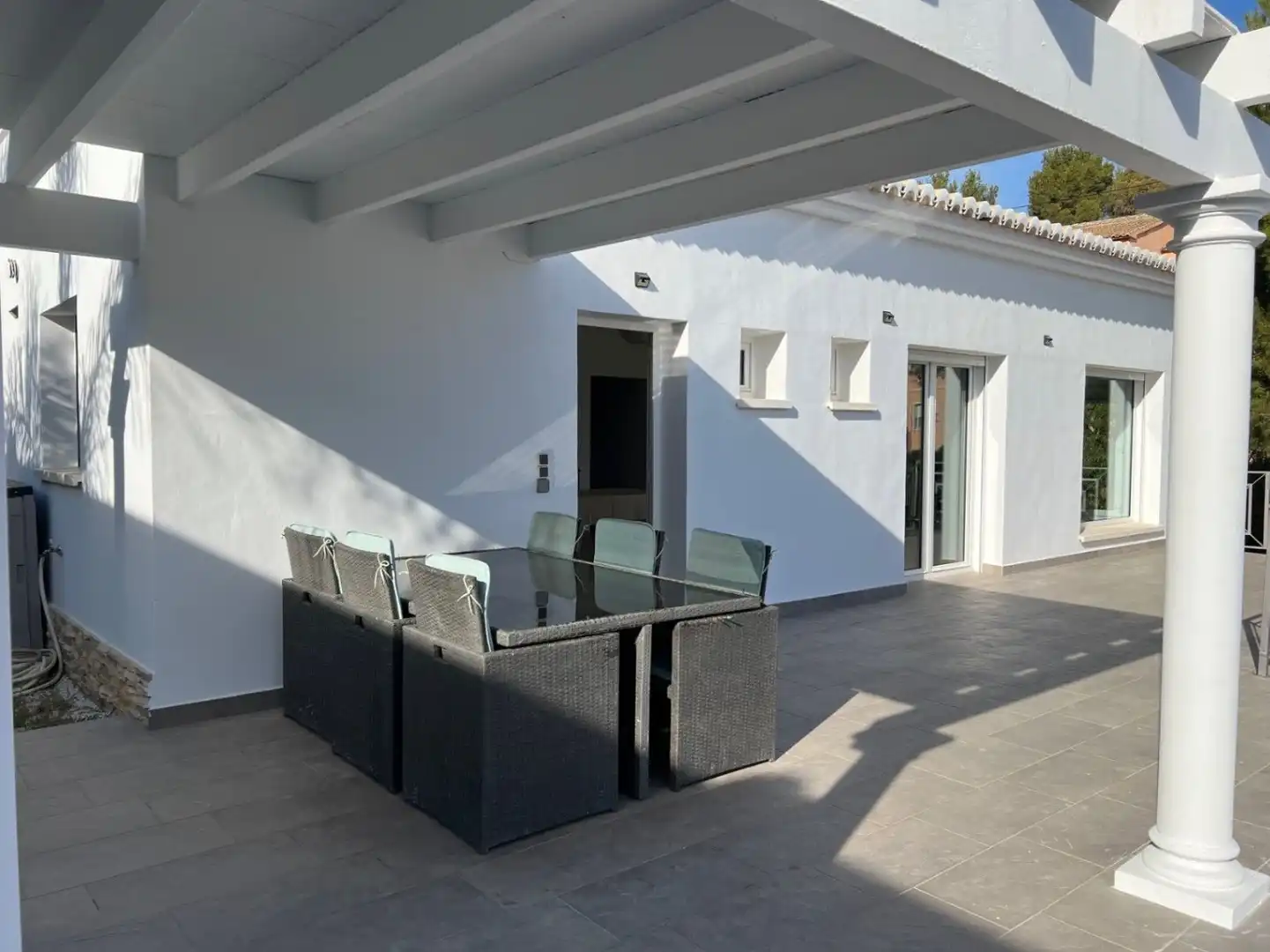Terraza de Casa o chalet en venta en Dénia con Aire acondicionado, Calefacción y Jardín privado