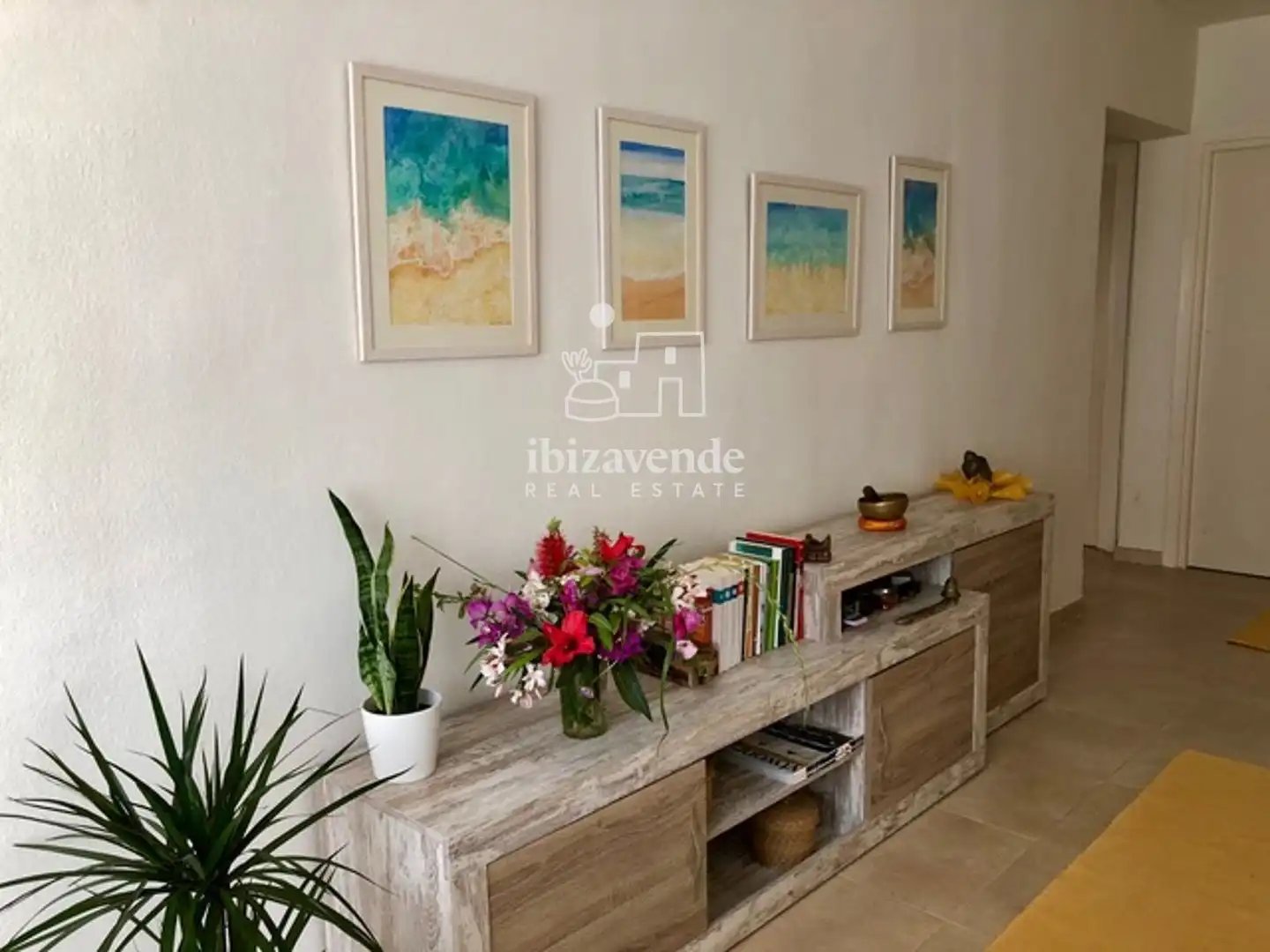 Sala de estar de Piso de alquiler en Eivissa con Terraza y Amueblado