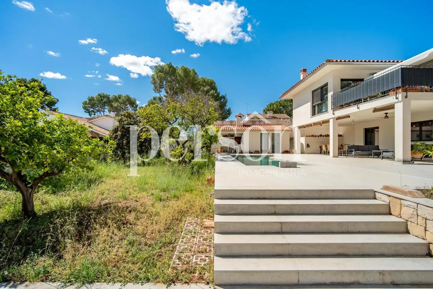 Exterior view of Houses for sale in L'Eliana  with Air Conditioner, Heating and Private garden