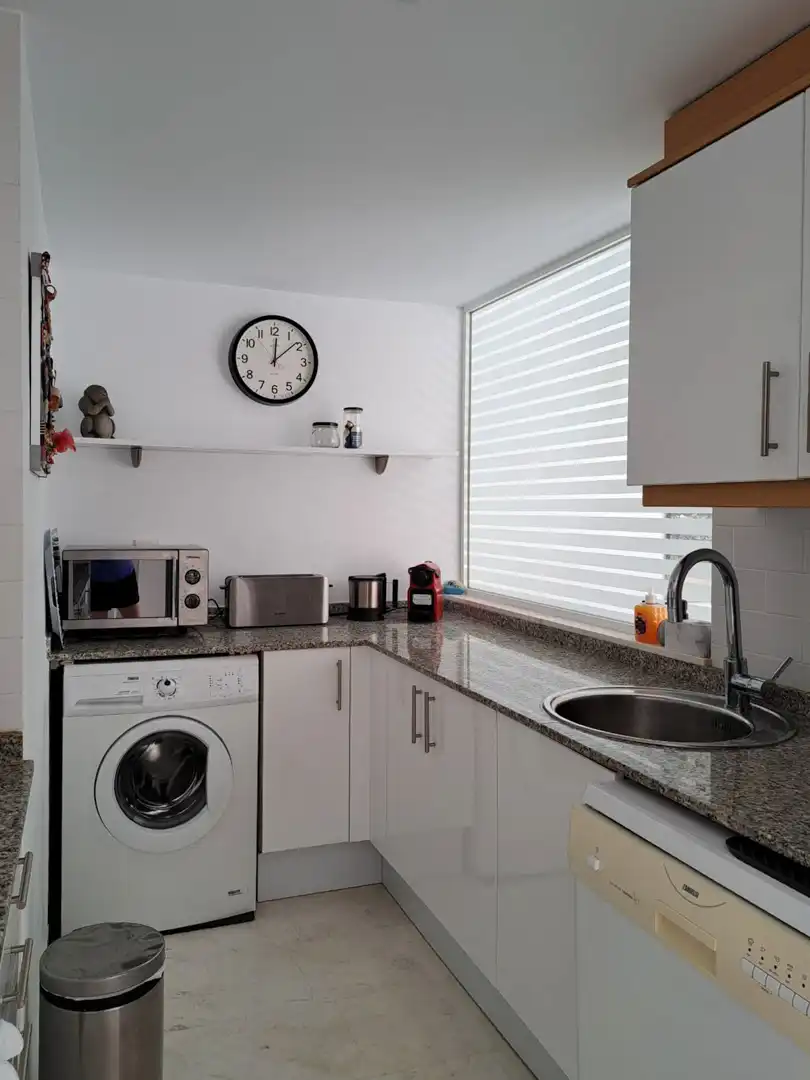Cuina de Apartament en venda en Jávea / Xàbia amb Jardí privat