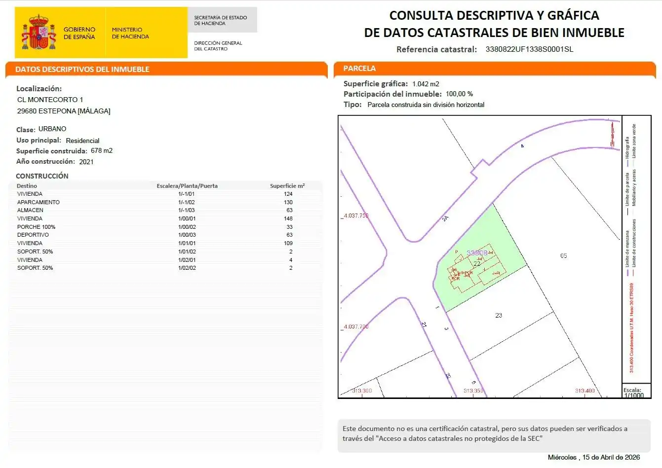 Xalet amb terrassa en venda a MONTECORTO 1, imagen 10