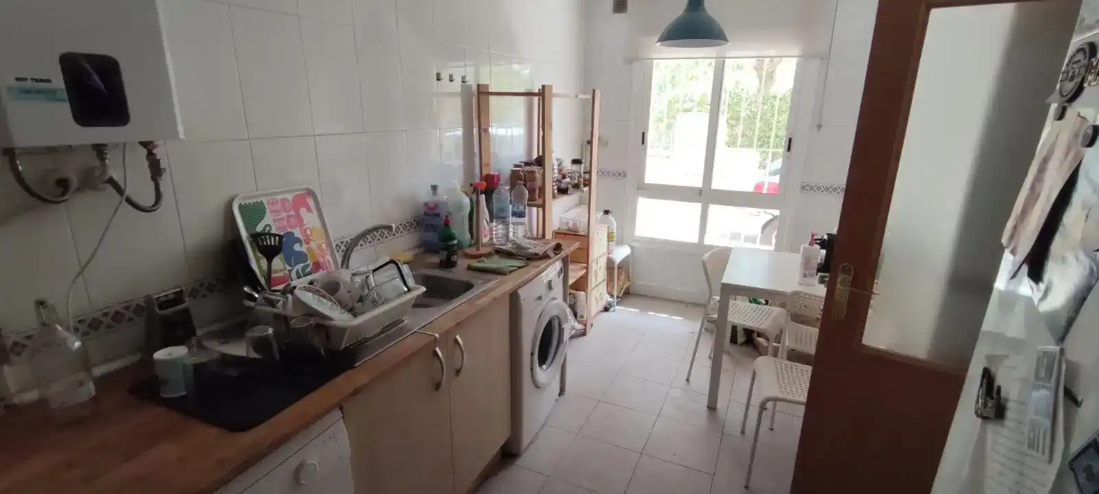 Cuina de Casa o xalet de lloguer en Murcia amb Aire condicionat, Jardí privat i Parquet