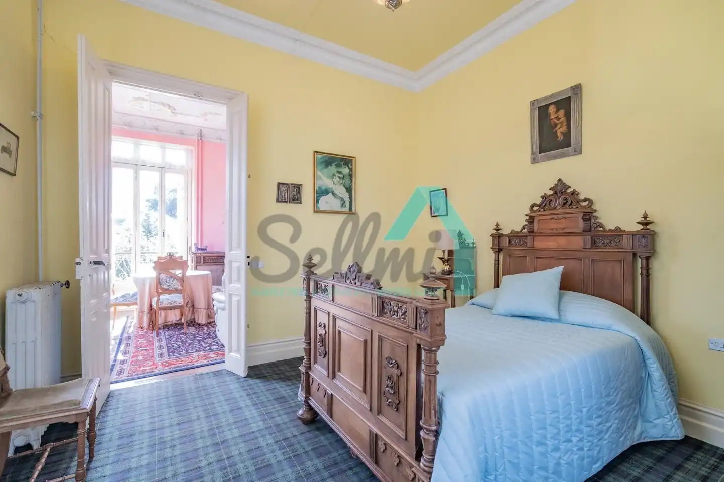 Bedroom of Houses for sale in Pravia  with Heating, Private garden and Parquet flooring