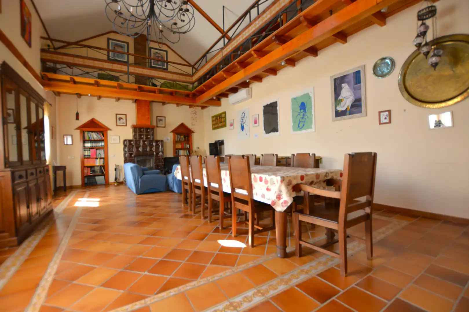 Comedor de Casa o chalet en venta en Guillena con Aire acondicionado, Calefacción y Jardín privado