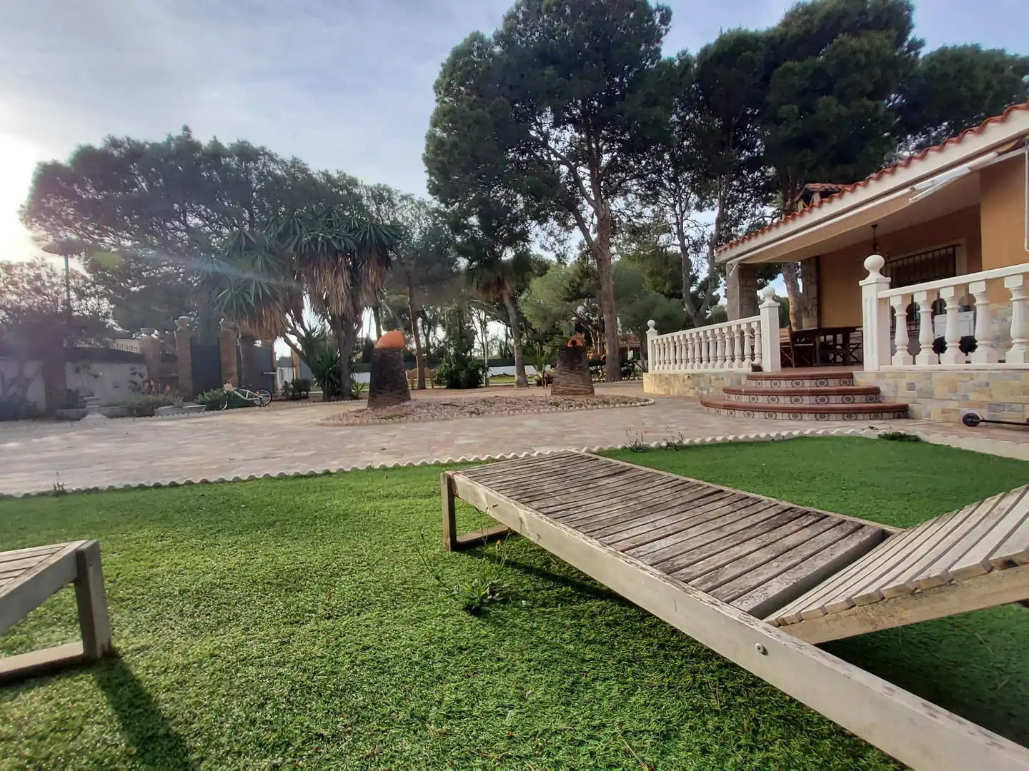 Garden of Houses for sale in San Vicente del Raspeig / Sant Vicent del Raspeig  with Air Conditioner, Heating and Private garden