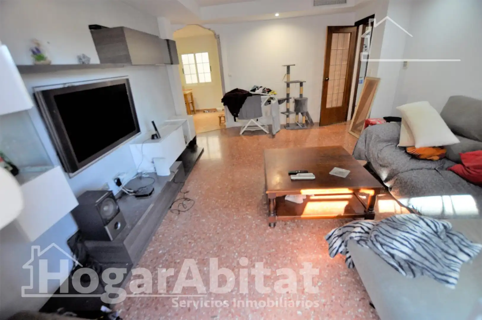 Sala de estar de Piso en venta en Manises con Amueblado y Balcón