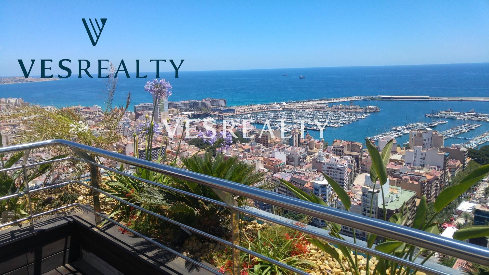 Exterior view of Attic for sale in Alicante / Alacant  with Air Conditioner, Heating and Terrace