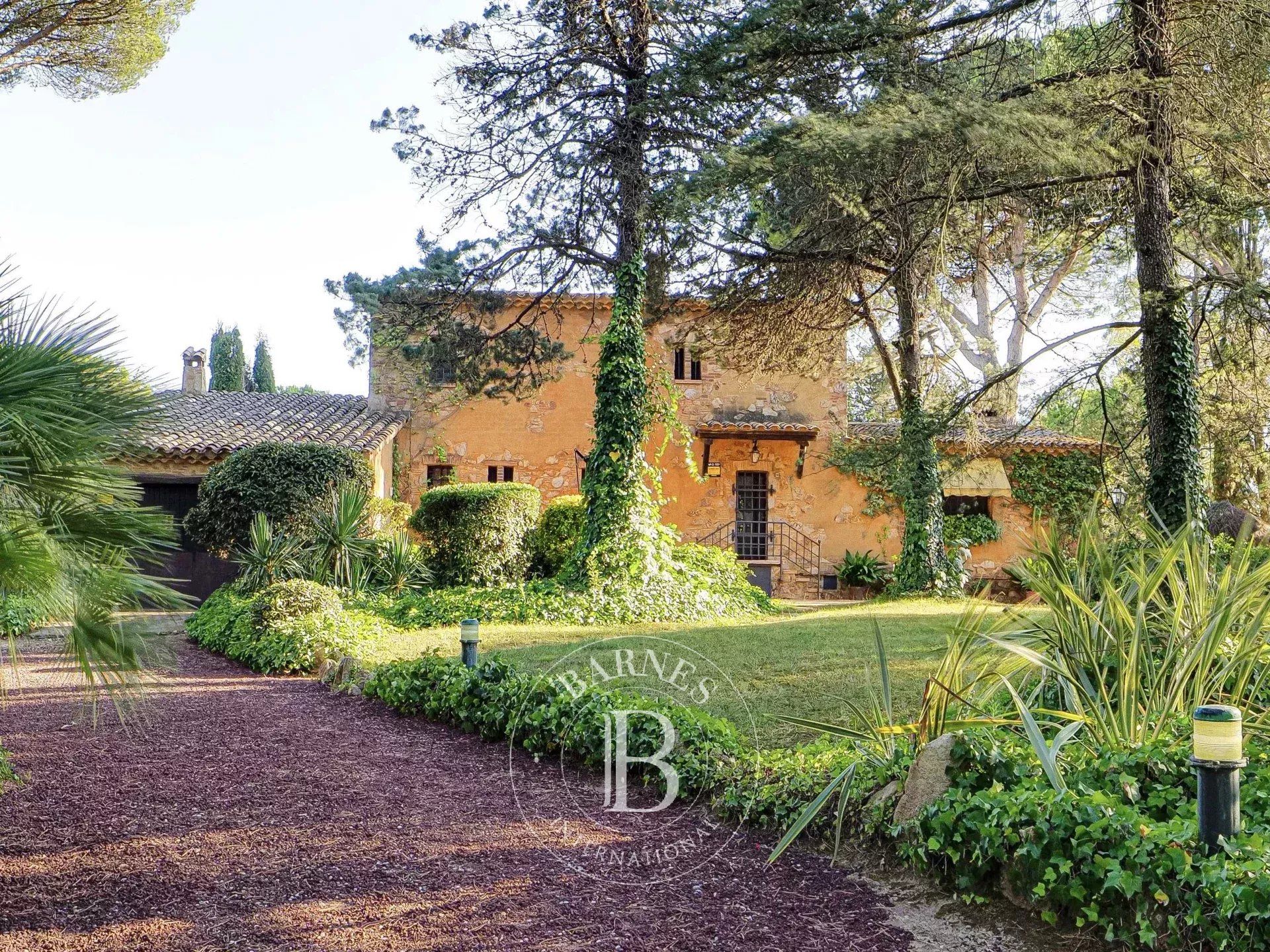 Jardín de Finca rústica en venta en Caldes de Malavella con Calefacción, Piscina y Internet