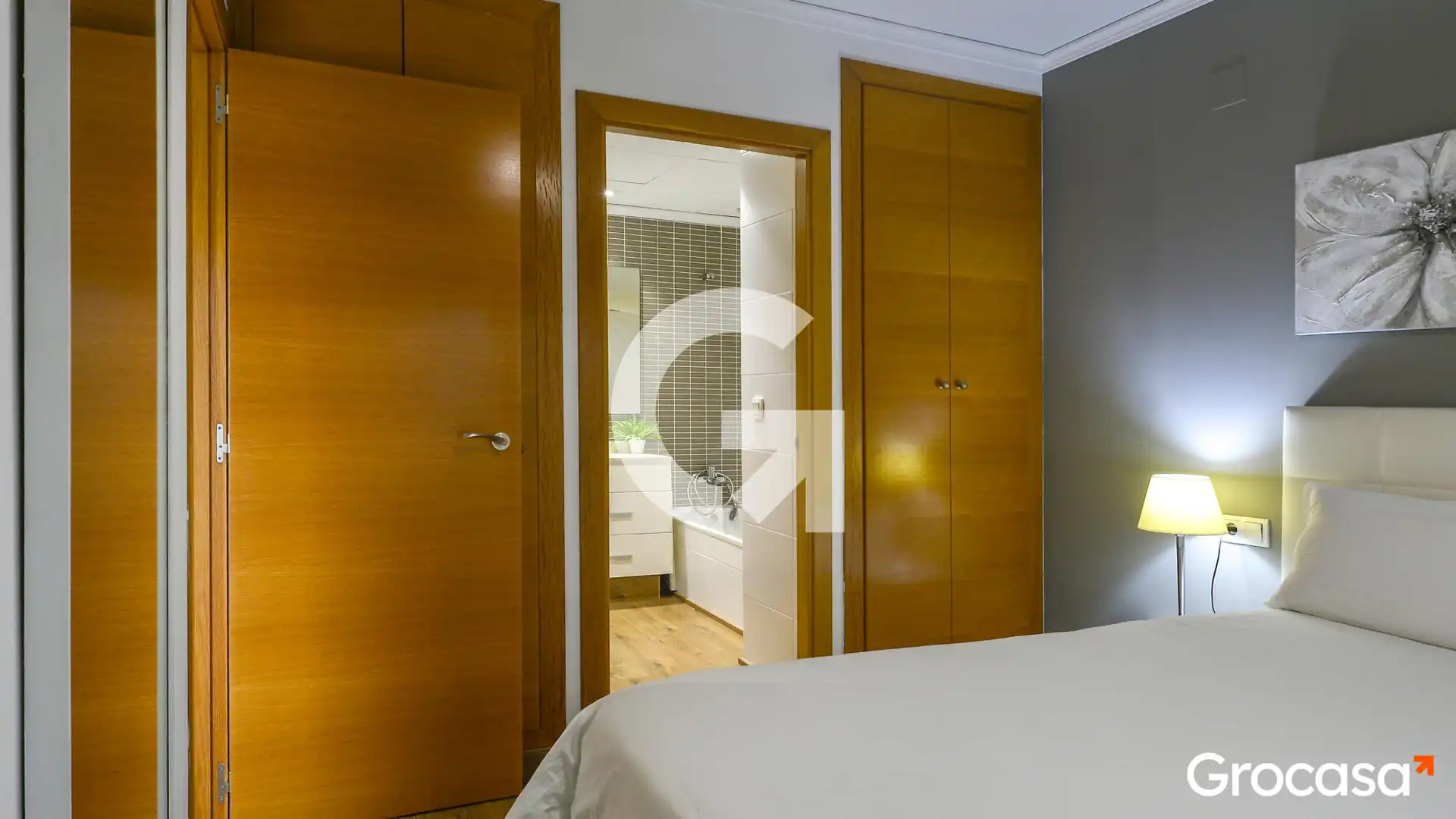 Dormitori de Casa adosada en venda en Sagunto / Sagunt amb Aire condicionat, Terrassa i Traster